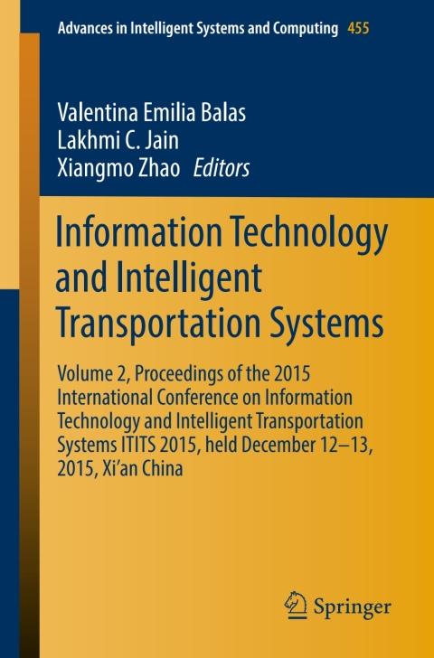 Cover image for book Information Technology and Intelligent Transportation Systems