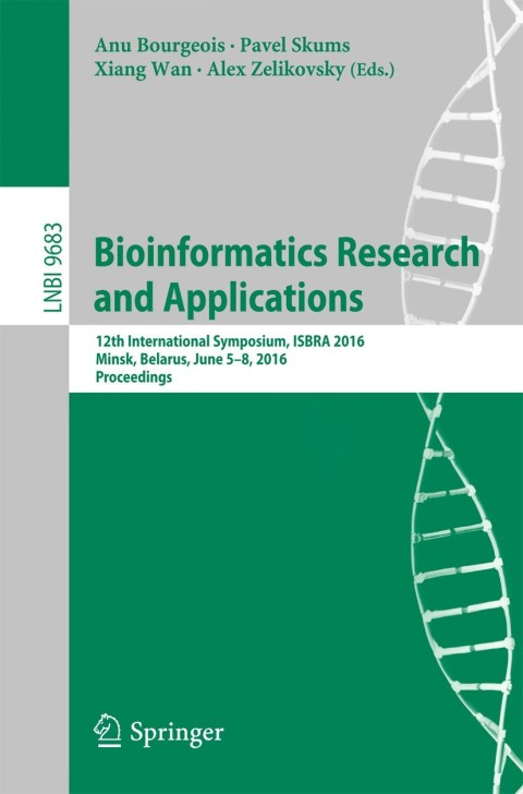 Cover image for book Bioinformatics Research and Applications