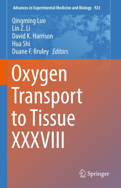 Cover image for book Oxygen Transport to Tissue XXXVIII