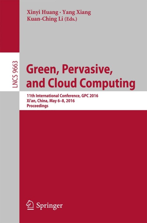 Cover image for book Green, Pervasive, and Cloud Computing