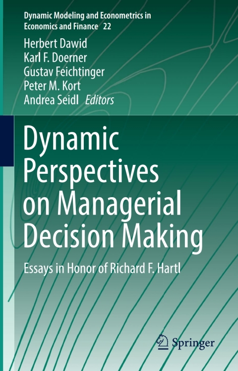 Cover image for book Dynamic Perspectives on Managerial Decision Making