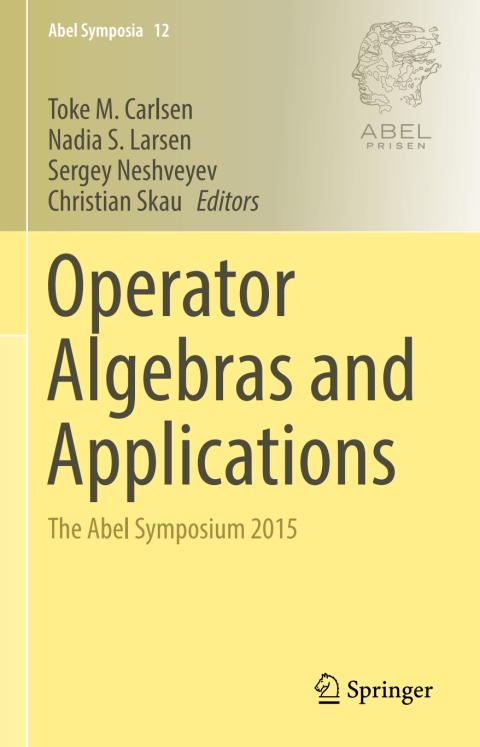 Cover image for book Operator Algebras and Applications