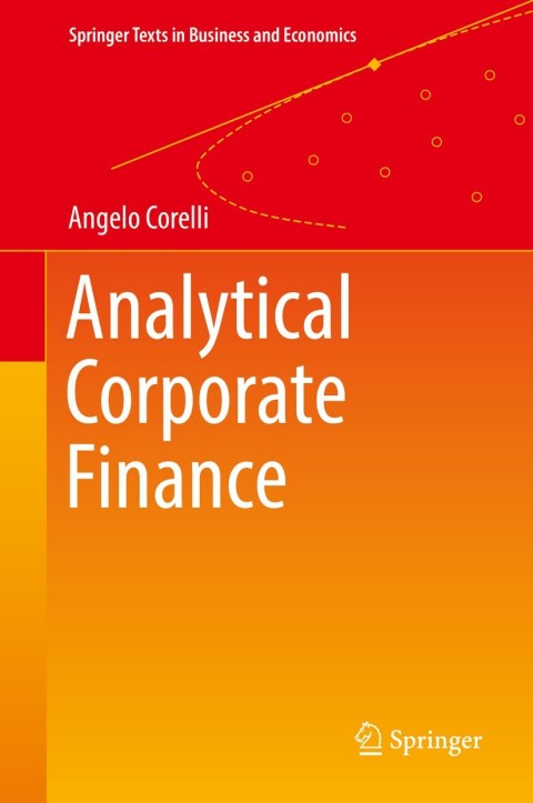 Cover image for book Analytical Corporate Finance