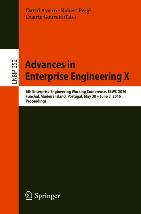 Cover image for book Advances in Enterprise Engineering X