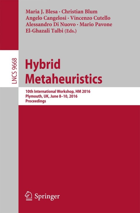 Cover image for book Hybrid Metaheuristics