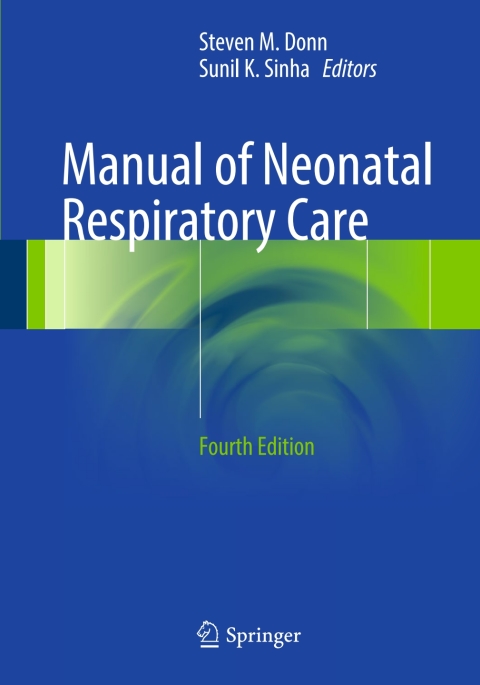 Cover image for book Manual of Neonatal Respiratory Care