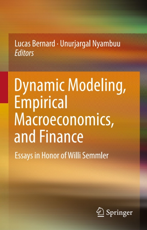 Cover image for book Dynamic Modeling, Empirical Macroeconomics, and Finance