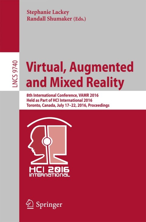 Cover image for book Virtual, Augmented and Mixed Reality