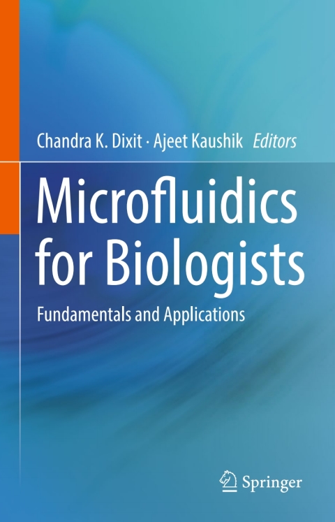 Cover image for book Microfluidics for Biologists
