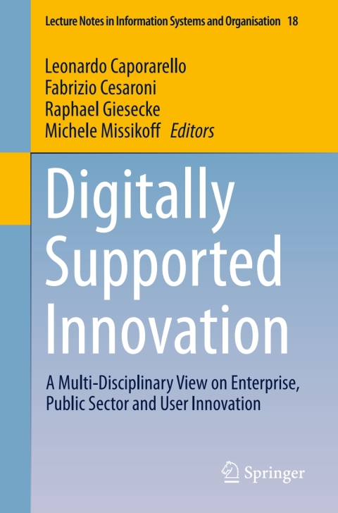 Cover image for book Digitally Supported Innovation