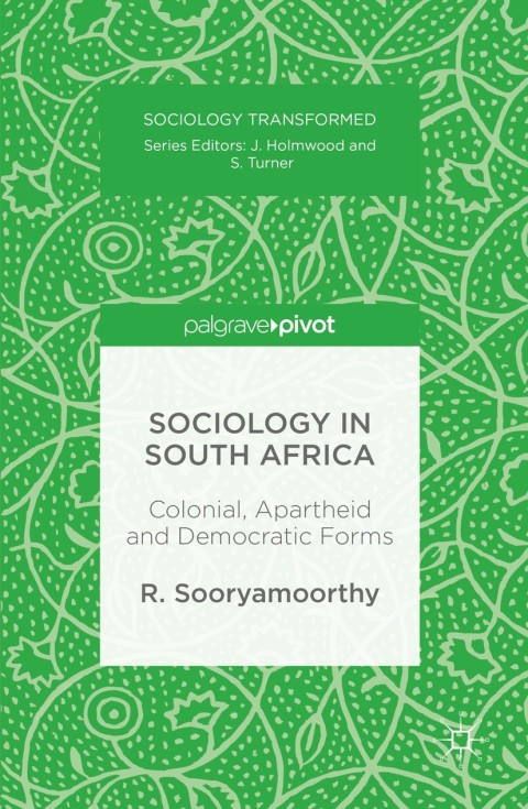 Cover image for book Sociology in South Africa