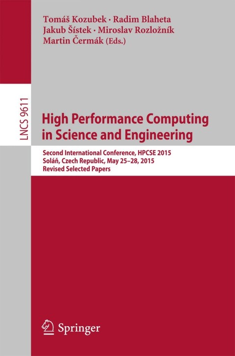 Cover image for book High Performance Computing in Science and Engineering