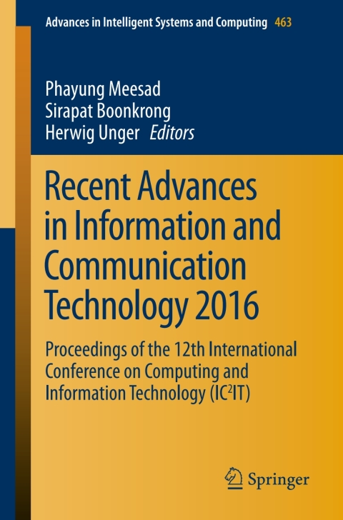 Cover image for book Recent Advances in Information and Communication Technology 2016