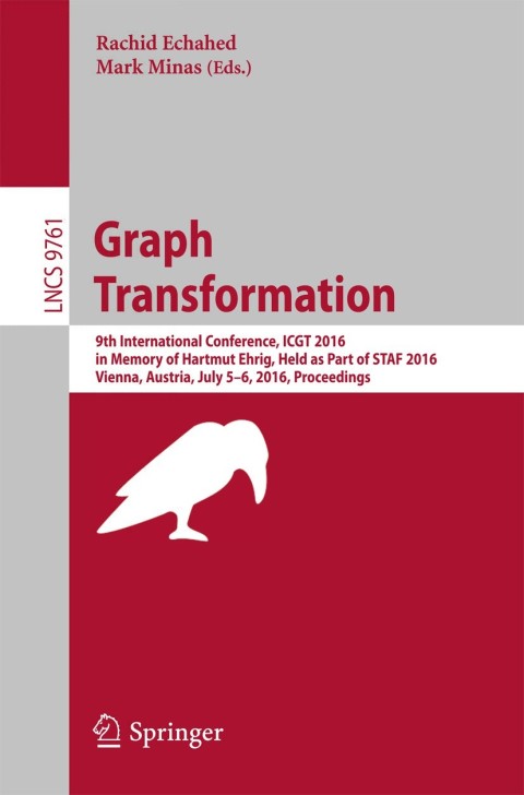 Cover image for book Graph Transformation