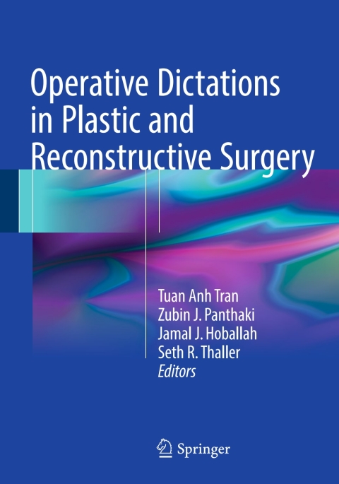 Cover image for book Operative Dictations in Plastic and Reconstructive Surgery