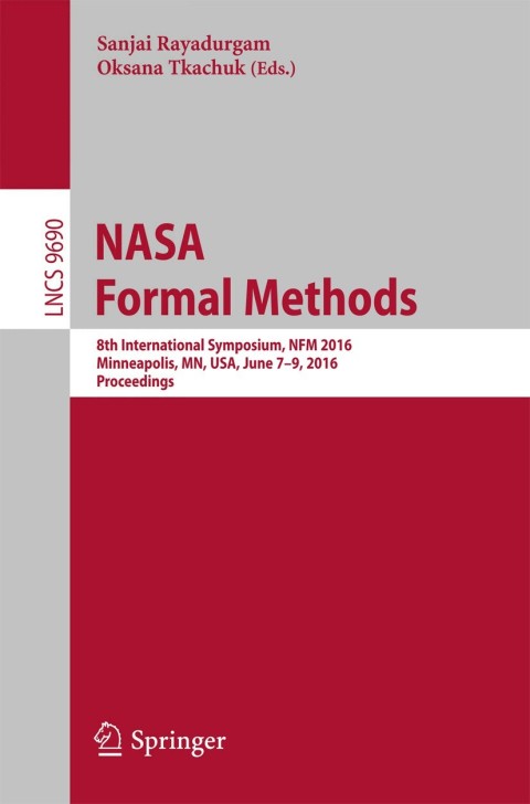 Cover image for book NASA Formal Methods