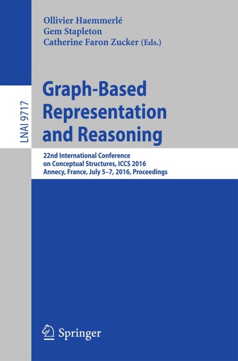 Cover image for book Graph-Based Representation and Reasoning