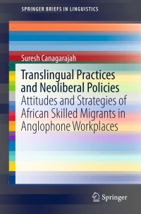 Cover image: Translingual Practices and Neoliberal Policies 9783319412429