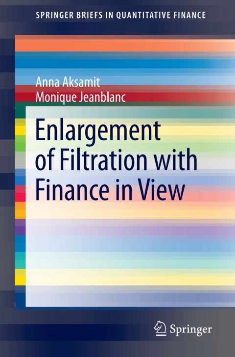 Cover image for book Enlargement of Filtration with Finance in View