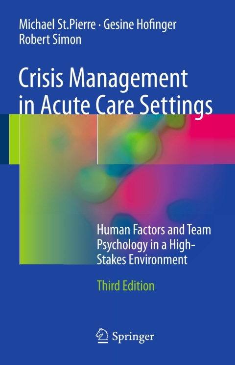 Cover image for book Crisis Management in Acute Care Settings