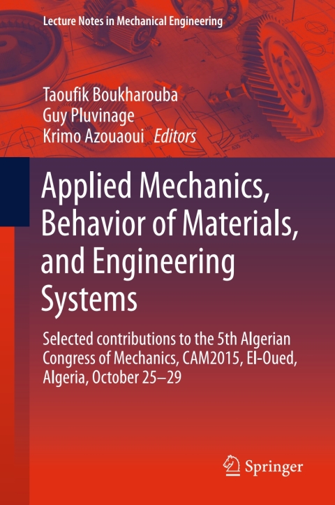 Cover image for book Applied Mechanics, Behavior of Materials, and Engineering Systems