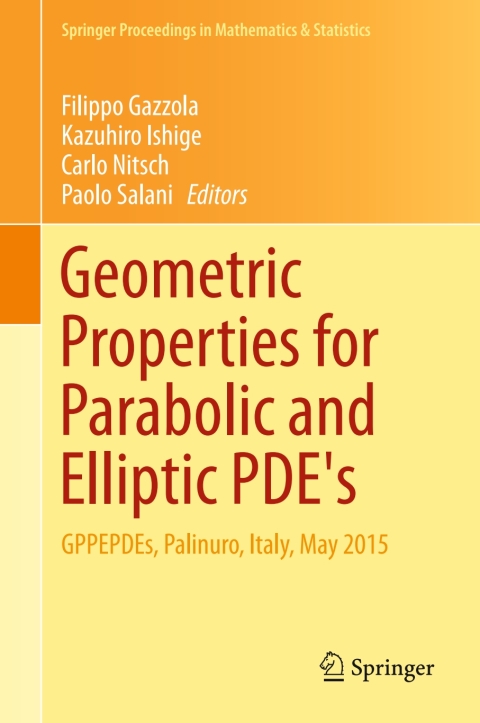 Cover image for book Geometric Properties for Parabolic and Elliptic PDE's