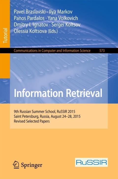 Cover image for book Information Retrieval