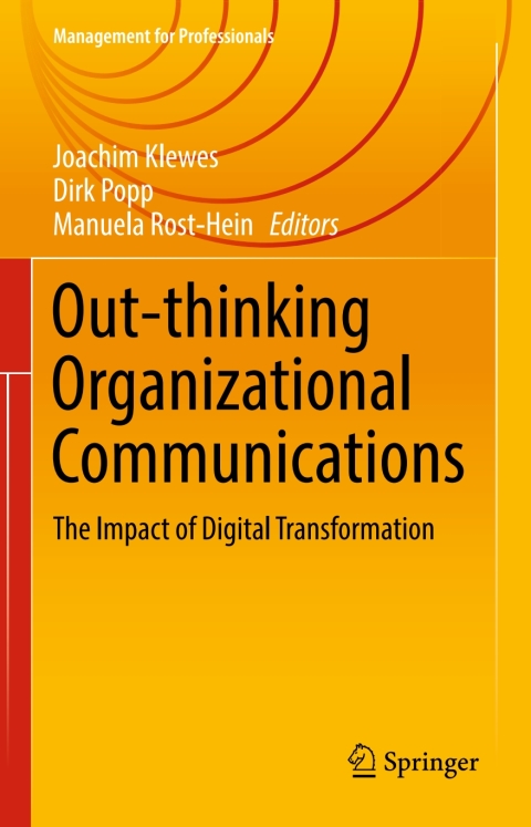 Cover image for book Out-thinking Organizational Communications