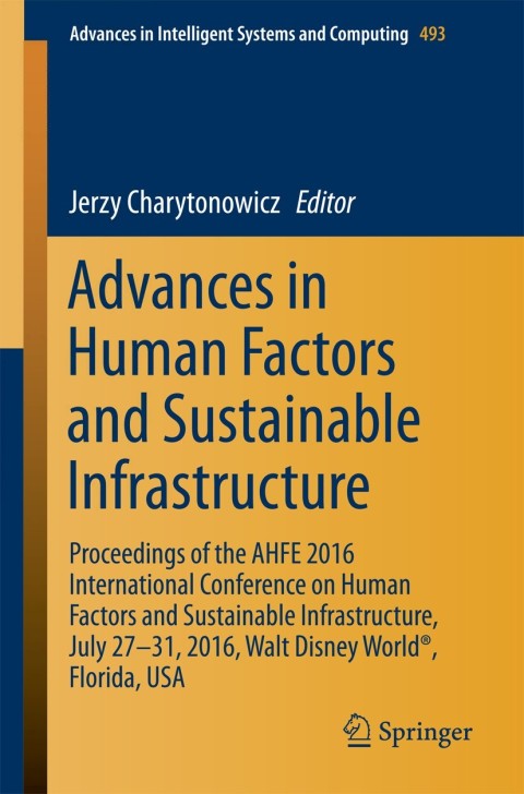 Cover image for book Advances in Human Factors and Sustainable Infrastructure