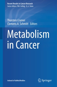 Cover image: Metabolism in Cancer 9783319421162
