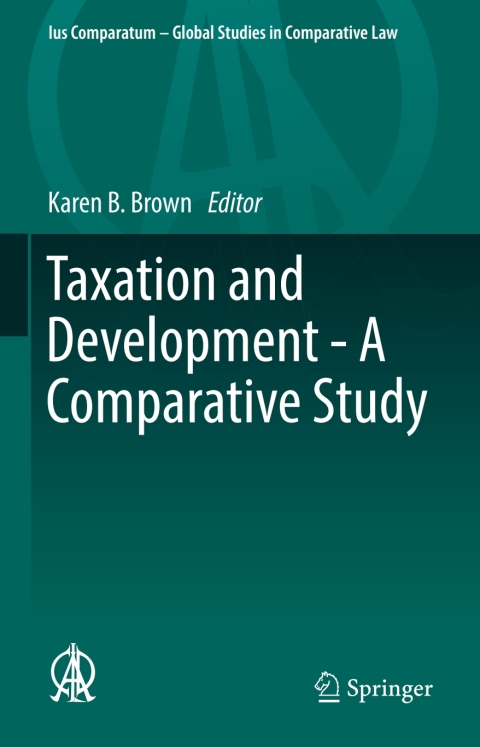 Cover image for book Taxation and Development - A Comparative Study