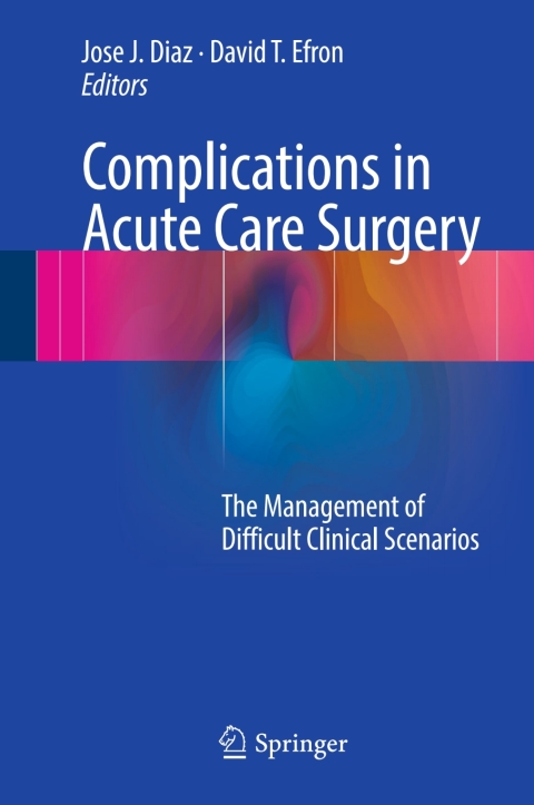 Cover image for book Complications in Acute Care Surgery