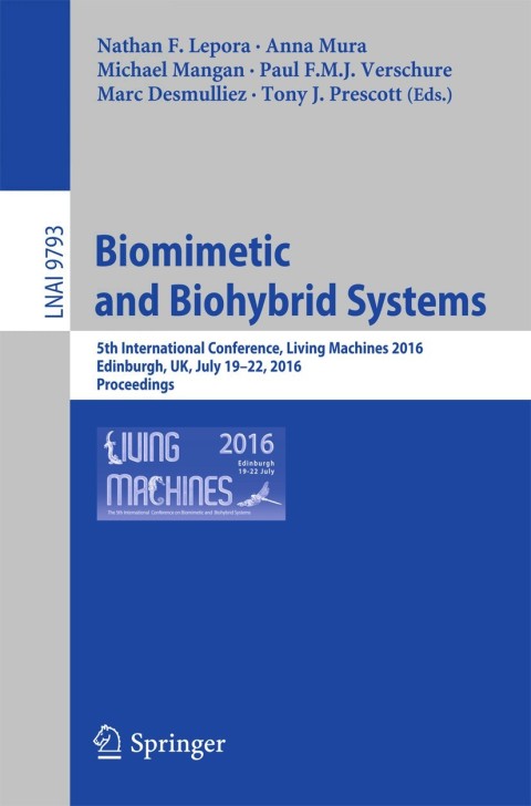 Cover image for book Biomimetic and Biohybrid Systems