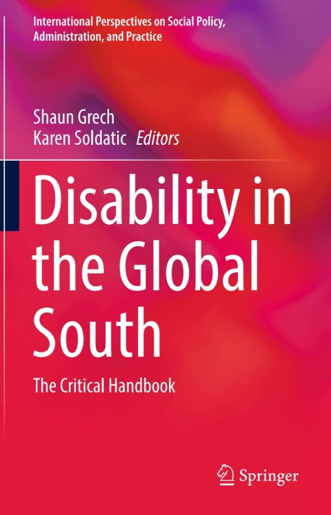 Cover image for book Disability in the Global South