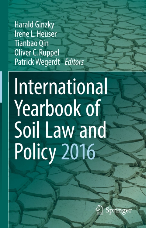 Cover image for book International Yearbook of Soil Law and Policy 2016
