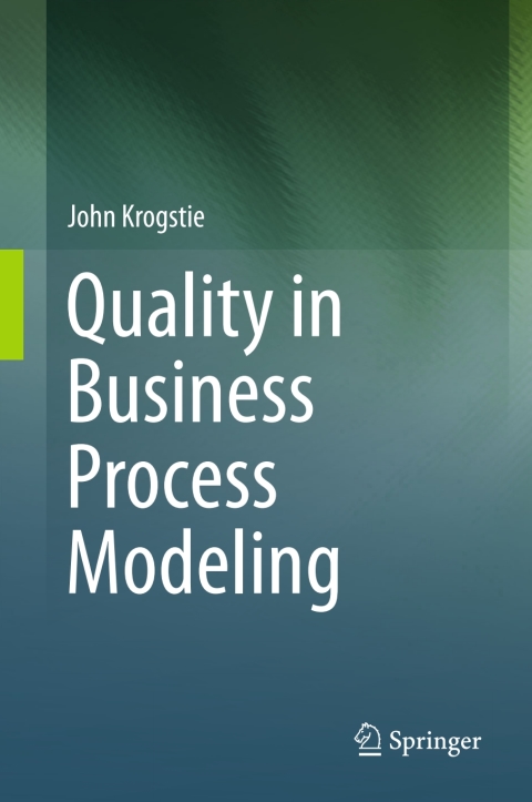 Cover image for book Quality in Business Process Modeling