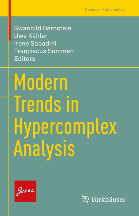 Cover image for book Modern Trends in Hypercomplex Analysis