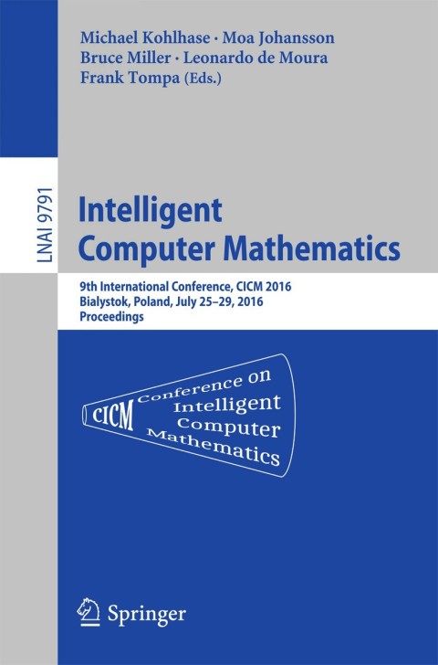 Cover image for book Intelligent Computer Mathematics