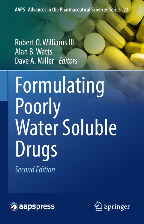 Cover image for book Formulating Poorly Water Soluble Drugs