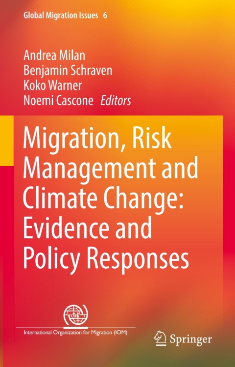 Cover image for book Migration, Risk Management and Climate Change: Evidence and Policy Responses