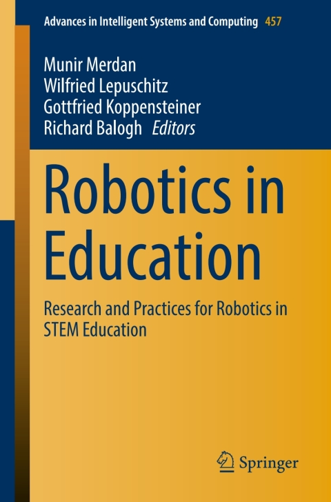 Cover image for book Robotics in Education