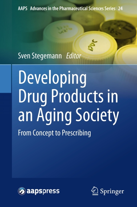 Cover image for book Developing Drug Products in an Aging Society