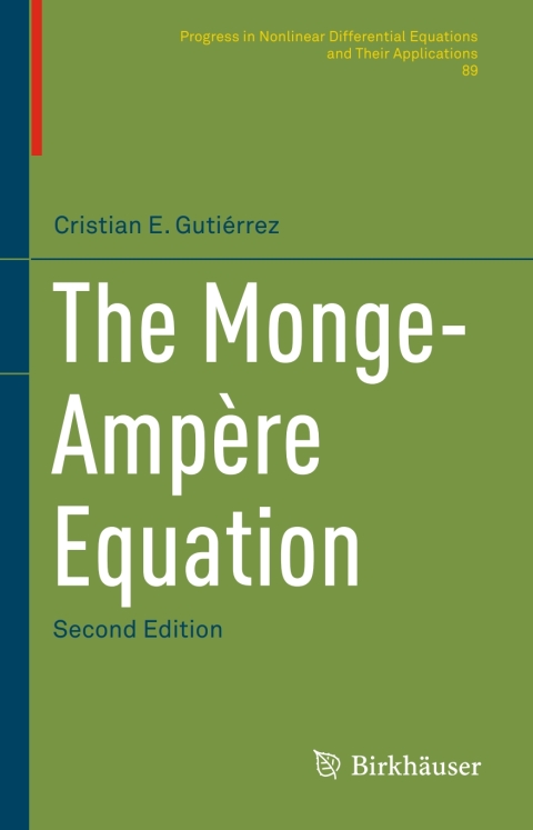 Cover image for book The Monge-Ampère Equation