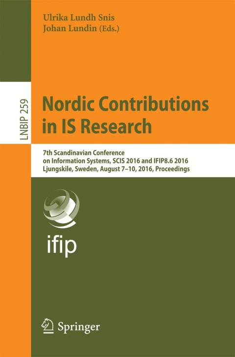 Cover image for book Nordic Contributions in IS Research