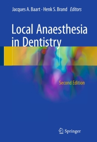 Cover image: Local Anaesthesia in Dentistry 2nd edition 9783319437040