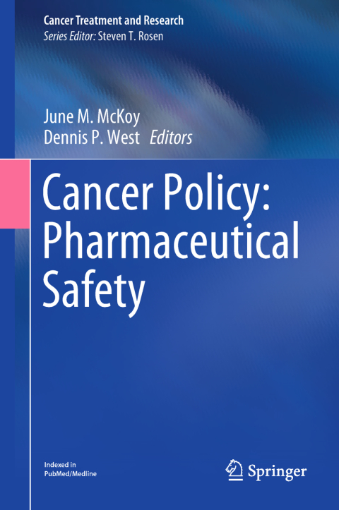 Cover image for book Cancer Policy: Pharmaceutical Safety