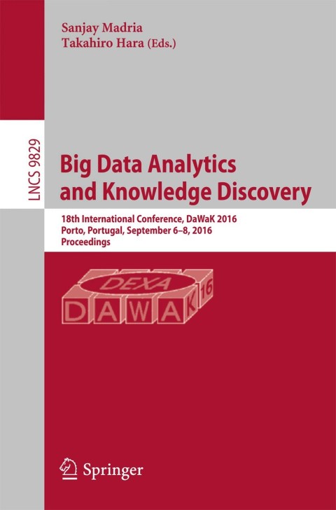 Cover image for book Big Data Analytics and Knowledge Discovery