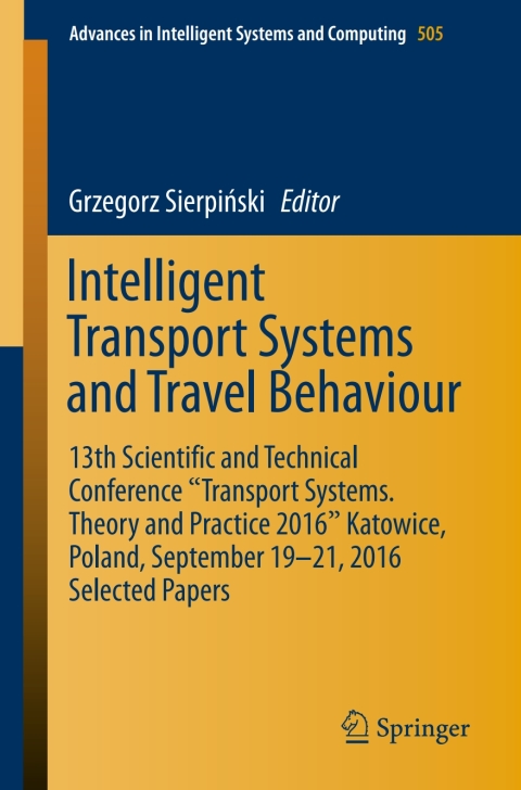 Cover image for book Intelligent Transport Systems and Travel Behaviour