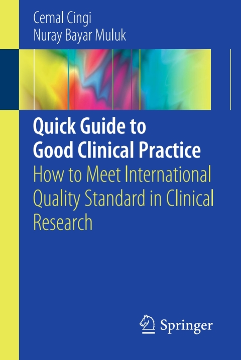 Cover image for book Quick Guide to Good Clinical Practice