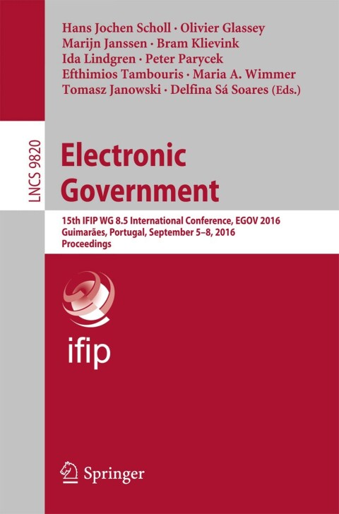 Cover image for book Electronic Government